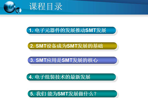 SMT專題講座-電子元器件的發(fā)展推動(dòng)SMT發(fā)展